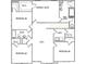 Layout of the second floor including four bedrooms, three bathrooms, and a loft at 669 Egrets Lot 56 Lndg, Covington, GA 30014