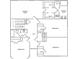 Second floor floor plan of the owner's suite, three additional bedrooms, 2 bathrooms, and multiple walk-in closets at 679 Egrets Landing Lot 57, Covington, GA 30014