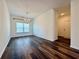 Bright dining room with hardwood floors at 5515 Allegre Pl, Cumming, GA 30028