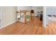 Open bonus room with hardwood flooring leads to recreational space at 207 Cole Ct, Canton, GA 30114