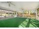 Large screened porch overlooking the backyard provides additional space for outdoor enjoyment at 2210 Leafmore Dr, Decatur, GA 30033