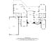 Detailed floor plan showcasing the layout of the rooms and spaces in the house at 1660 Norris Landing Dr, Snellville, GA 30039