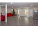 Open finished basement with wood floors, recessed lighting, offering ample space for flexible living at 2295 Piedmont Ridge Ct, Marietta, GA 30062