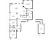 Detailed floor plan showcasing the layout of the house with dimensions for each room on both floors at 256 Bollen Ln, Hiram, GA 30141