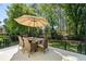 Spacious back deck with outdoor seating perfect for dining and entertaining at 4862 Tarry Post Ln, Suwanee, GA 30024