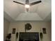 Ceiling with decorative fan, lighting, and molding enhances the interior's aesthetic at 220 Cameron Ways, Covington, GA 30016