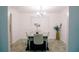 Cozy dining room with a stylish table setting and chandelier lighting at 4590 Galleon Xing, Decatur, GA 30035