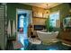 Bright bathroom showcasing a freestanding tub, unique decor, and modern fixtures, providing a tranquil retreat at 4799 Winterview Ln, Douglasville, GA 30135