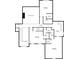 Second floor plan displaying multiple bedrooms with walk-in closets and bathrooms, along with the hallway layout at 4799 Winterview Ln, Douglasville, GA 30135