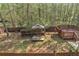 Backyard with deck, shed, gazebo and privacy fence at 7228 Silverleaf Cir, Fairburn, GA 30213