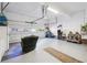 Spacious garage with room for storage and work area at 1490 Rivershyre Pkwy, Lawrenceville, GA 30043