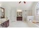 Ensuite bathroom features a separate shower, soaking tub, and double vanity at 1105 Westbrooke Ne Way, Brookhaven, GA 30319