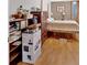 Cozy bedroom showing wood flooring, full furnishings, and natural light at 40 L Z Jackson Road, Bowdon, GA 30108
