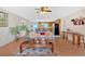 Cozy living room with an open layout and easy access to the kitchen and dining areas at 40 L Z Jackson Road, Bowdon, GA 30108