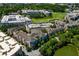 Stunning aerial view of the apartments, lush greenery, golf course and surrounding neighborhood at 400 17Th Nw St # 2125, Atlanta, GA 30363