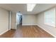 Spacious room with wood-look flooring and a window at 4170 N Quail N Dr, Douglasville, GA 30135