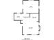 Detailed floor plan showcasing the layout and dimensions of the home's first floor at 5439 Farmview Close, Stone Mountain, GA 30088