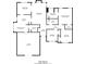 Detailed floor plan showcasing layout of bedrooms, kitchen, living spaces, and total square footage at 101 Valleydale Dr, Stockbridge, GA 30281