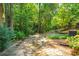 Spacious backyard with stone patio, lush greenery, perfect for outdoor entertaining and relaxation at 1157 Hancock Ne Dr, Atlanta, GA 30306