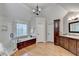 Spacious bathroom features a soaking tub, separate shower, and dual sinks with granite countertops at 125 Stoney Ridge Dr, Alpharetta, GA 30022