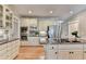 Spacious kitchen with stainless appliances, granite countertops, and an island with bar seating at 125 Stoney Ridge Dr, Alpharetta, GA 30022