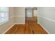 Inviting dining area with hardwood floors and natural lighting, perfect for Gathering gatherings at 1328 Lockhaven Sw Cir, Atlanta, GA 30311