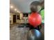 Bright gym featuring treadmills, exercise balls, and a mounted television at 812 Seasons Pkwy, Norcross, GA 30093