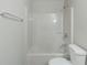 Bathroom showcasing a clean design with a shower and tub, providing functionality at 2212 Butner Sw Rd, Atlanta, GA 30331