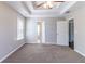 Comfortable main bedroom with a ceiling fan and large window for natural light, relaxing space at 498 Haven Ridge Dr, Stockbridge, GA 30281