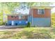 Back exterior of home featuring brick and painted concrete block at 2345 Leith Ave, Atlanta, GA 30344
