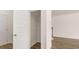 Walk-in closet with adjustable shelving at 290 Silver Moon Drive # 111, Loganville, GA 30052