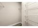 Walk-in closet space with wire shelving for storage at 1371 Branch Dr, Tucker, GA 30084