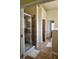 Bathroom features a walk-in shower with glass door and tile surround at 1750 Stone Meadow Rd, Lithonia, GA 30058