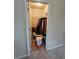 Walk in closet with hanging clothes, shelving and storage space at 1750 Stone Meadow Rd, Lithonia, GA 30058