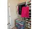 Open closet space featuring shelving and multiple rods for storage and organization at 1750 Stone Meadow Rd, Lithonia, GA 30058