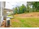 A spacious backyard with lush green grass and a covered patio area at 4082 Adler Cir, Buford, GA 30519
