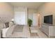 Tastefully decorated main bedroom featuring plush carpeting, and a walk-in closet at 4082 Adler Cir, Buford, GA 30519