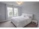 Charming bedroom with a comfortable bed and ample natural light from large windows at 552 Warrenton Run Dr, Sugar Hill, GA 30518
