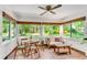 Bright sunroom filled with natural light, perfect for relaxing and entertaining at 2799 Briarglen Dr, Atlanta, GA 30340