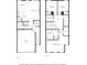 Detailed floor plan of a two-story home, featuring spacious bedrooms, a modern kitchen, and a Primary suite with walk-in closet at 11561 Kimberly Way, Hampton, GA 30228