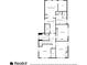 Upstairs floor plan displays primary bedroom with walk-in closet, and additional bedrooms with ample closet space at 22 The Prado Ne, Atlanta, GA 30309