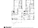 Two-story floor plan, shows the layout of the kitchen, living room, Gathering room, bedrooms and baths at 22 The Prado Ne, Atlanta, GA 30309