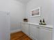 Butler's pantry with white cabinets, countertop, and decorative accents at 22 The Prado Ne, Atlanta, GA 30309