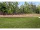 Large backyard with lush green grass, providing ample space for outdoor activities and relaxation at 6100 Marigold Way, Atlanta, GA 30349