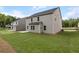 Well-maintained backyard of a two-story home featuring a green lawn and ample space at 6100 Marigold Way, Atlanta, GA 30349