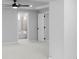 Large bedroom with bright windows, ceiling fan and neutral carpet at 6100 Marigold Way, Atlanta, GA 30349