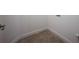 Unfinished basement with brown tile floors at 5737 Russell Ct, Douglasville, GA 30135