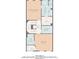 Detailed floor plan showcasing the layout of bedrooms, bathrooms, and living spaces at 1723 Highlands Se Vw, Smyrna, GA 30082