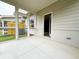 Screened-in porch with a view of the yard, provides an airy outdoor retreat at 1237 Fern Ridge Ct # 18, Norcross, GA 30093