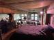 Cozy bedroom with exposed beams, creating a unique and rustic ambiance at 170 Boulevard Se # H414, Atlanta, GA 30312